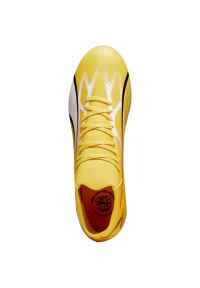 Buty piłkarskie Puma Ultra Match FG/AG M 107347 04 żółte. Kolor: żółty. Szerokość cholewki: normalna. Sport: piłka nożna #6