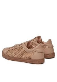AGL Sneakersy Sade Plots D936133PGK7645F680 Beżowy. Kolor: beżowy. Materiał: skóra