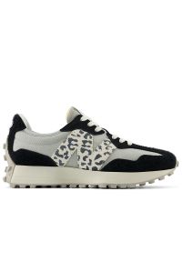 Buty New Balance WS327AP - szare. Zapięcie: sznurówki. Kolor: szary. Materiał: guma, skóra, zamsz, materiał, syntetyk. Szerokość cholewki: normalna