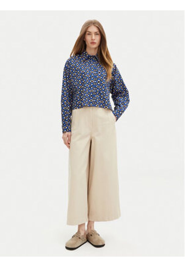 Weekend Max Mara Koszula Ragtime 2515111112 Niebieski Regular Fit. Kolor: niebieski. Materiał: bawełna