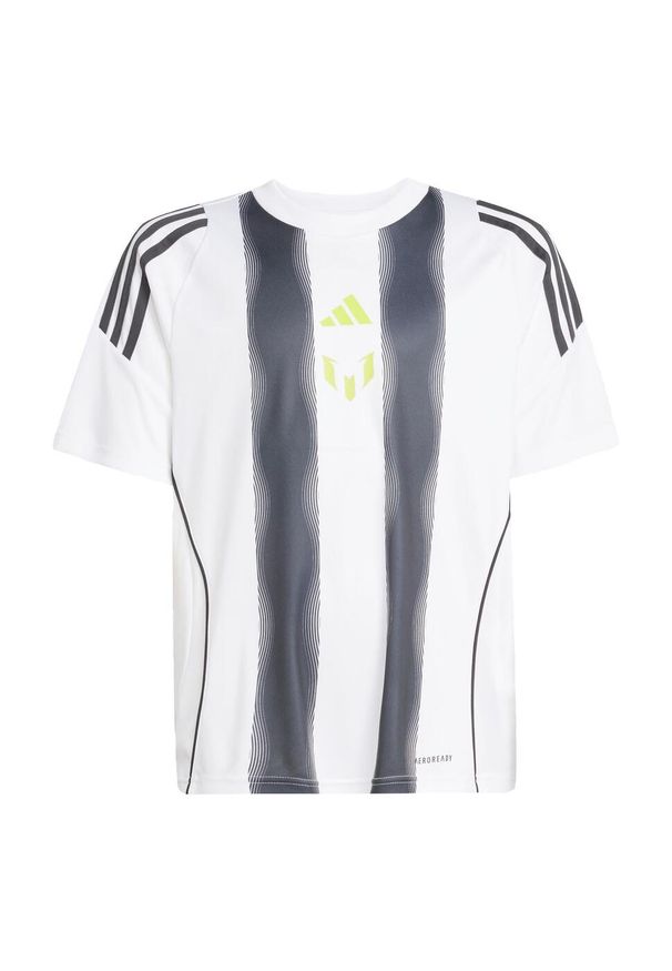Adidas - Koszulka Messi Training Kids. Kolor: biały, wielokolorowy, szary