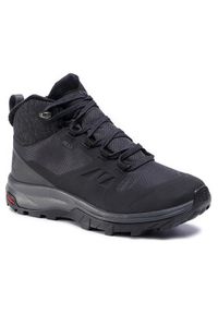 salomon - Salomon Trekkingi Outsnap Cswp W 411101 20 V0 Czarny. Kolor: czarny. Materiał: syntetyk #4