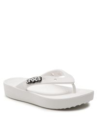 Crocs Japonki Classic Platform Flip W 207714 Biały. Kolor: biały. Obcas: na platformie #1