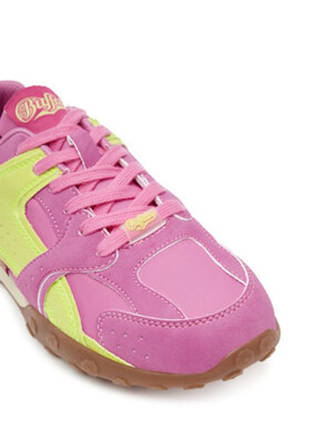Buffalo Sneakersy Azura 1636438 Różowy. Kolor: różowy. Materiał: skóra