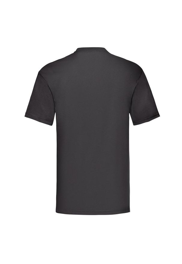 FRUIT OF THE LOOM - Koszulka Unisex Dla Dorosłych Valueweight. Kolor: czarny