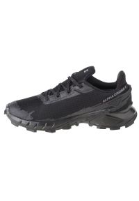 salomon - Buty do biegania Salomon Alphacross 4 Gtx M 470640 czarne. Zapięcie: sznurówki. Kolor: czarny. Materiał: materiał, guma. Szerokość cholewki: normalna #2