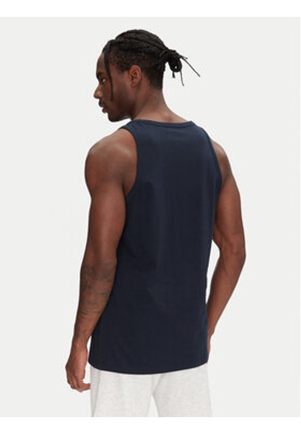 Jack & Jones Tank top Hawaii 12269321 Granatowy Standard Fit. Kolor: niebieski. Materiał: bawełna