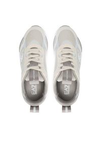 EA7 Emporio Armani Sneakersy X8X070 XK165 S919 Srebrny. Kolor: srebrny