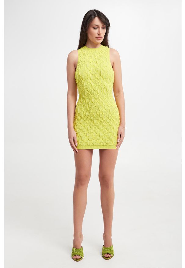 Elisabetta Franchi - Sukienka ze strukturą ELISABETTA FRANCHI