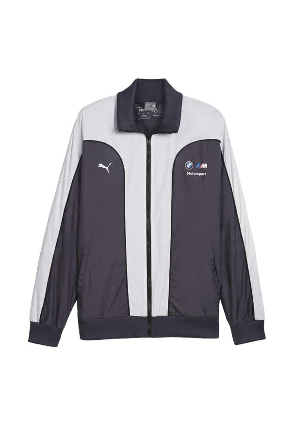 Puma - Męska Kurtka Wodoodporna MMS Archive BMW. Kolor: szary