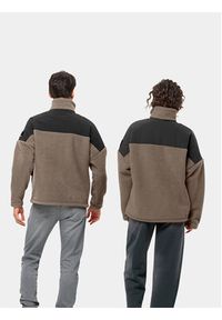 Jack Wolfskin Polar Maarweg Jkt 1711241 Brązowy Regular Fit. Kolor: brązowy. Materiał: syntetyk #7