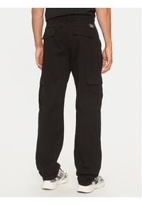 Guess Chinosy M4YB40 WGCV1 Czarny Regular Fit. Kolor: czarny. Materiał: bawełna #5