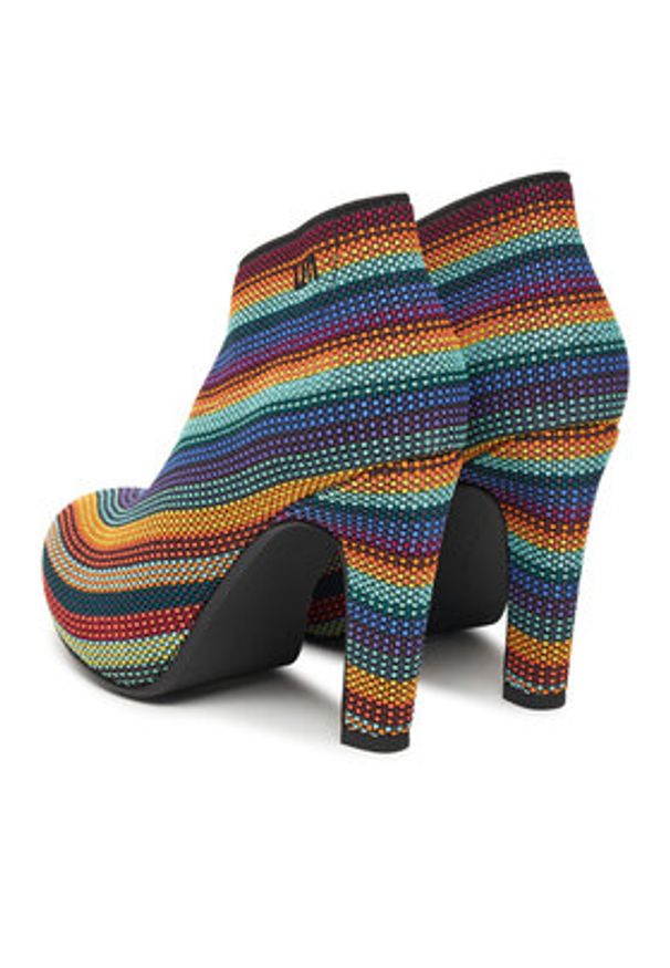United Nude Botki Fold Hi II 1087092105 Kolorowy. Materiał: materiał. Wzór: kolorowy