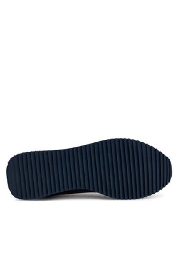 EA7 Emporio Armani Sneakersy X8X101 XK257 U449 Granatowy. Kolor: niebieski. Materiał: zamsz, skóra
