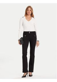 Morgan Jeansy 241-POLEN Czarny Bootcut Fit. Kolor: czarny