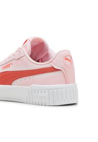 Puma - Młodzieżowe sneakersy Carina 2.0 PUMA Whisp Of Pink Active Red White. Kolor: czerwony, wielokolorowy, różowy. Sezon: lato