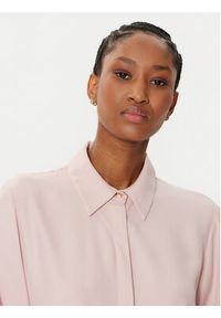 TOMMY HILFIGER - Tommy Hilfiger Koszula WW0WW44045 Różowy Relaxed Fit. Kolor: różowy. Materiał: wiskoza #5