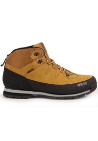 Big-Star - Trapery męskie ocieplane camel Big Star EE174438 żółte. Okazja: na co dzień. Kolor: żółty. Materiał: futro, skóra ekologiczna. Szerokość cholewki: normalna. Sezon: zima #4