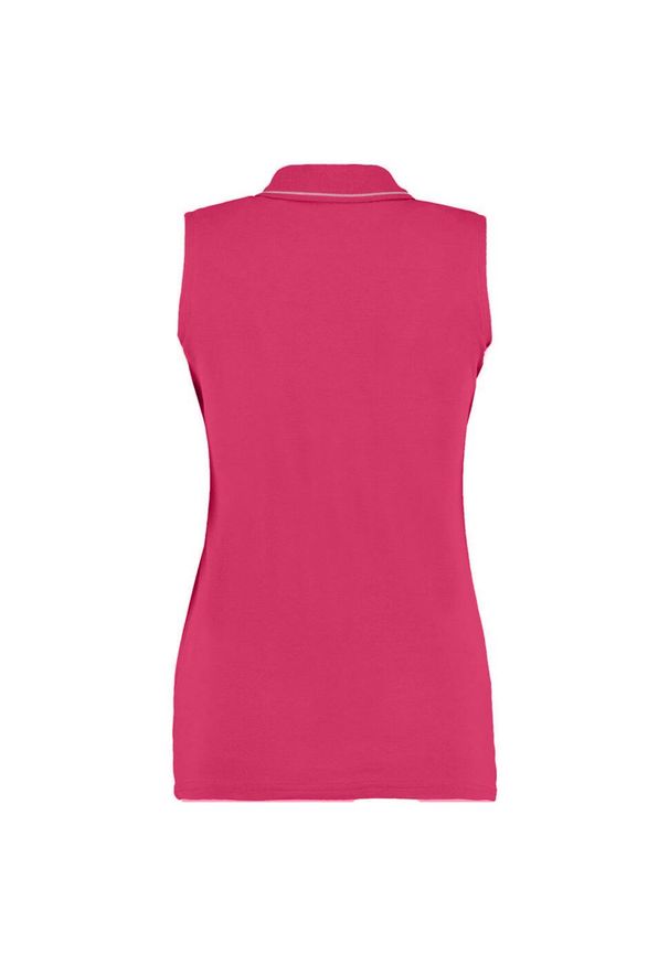 GAMEGEAR - Koszulka Polo Bez Rękawów Kustom Kit ® Ladies Proactive. Typ kołnierza: polo. Kolor: biały, wielokolorowy, różowy. Długość rękawa: bez rękawów