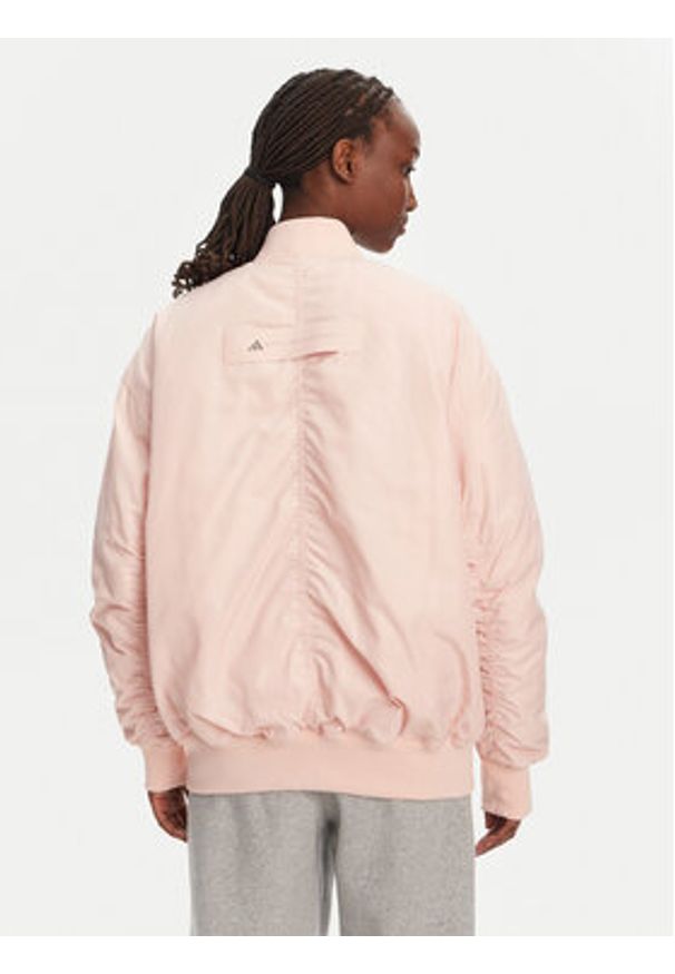 Adidas by Stella McCartney - adidas by Stella McCartney Kurtka bomber Stella McCartney True Nature JF8467 Różowy Oversize. Kolor: różowy. Materiał: syntetyk
