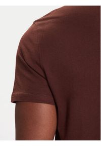 Tommy Jeans T-Shirt DM0DM04411 Brązowy Regular Fit. Kolor: brązowy. Materiał: bawełna #4