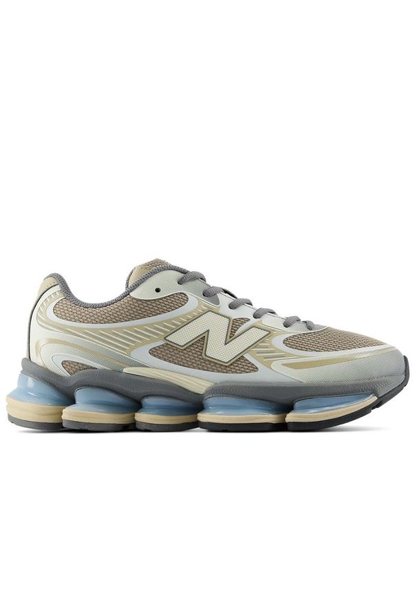 Buty unisex New Balance U20004JQ - beżowe. Kolor: beżowy. Materiał: syntetyk, materiał. Szerokość cholewki: normalna