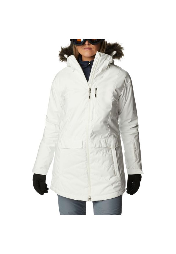 columbia - Parka damska Columbia Mount Bindo™ II. Kolor: biały. Sezon: zima