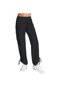 skechers - Spodnie Skechers Slip-ins Everywhere Cargo Pant, Kobiety. Kolor: niebieski. Materiał: nylon, materiał. Sport: fitness