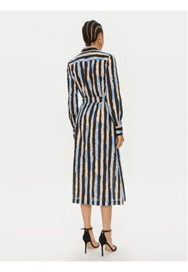 Pinko Sukienka letnia Assente 100909 A1UK Kolorowy Regular Fit. Materiał: bawełna. Wzór: kolorowy. Sezon: lato