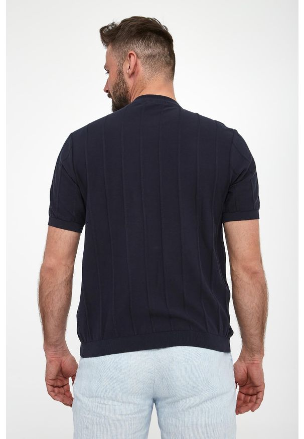 PAUL & SHARK - Sweter męski z krótkim rękawem PAUL&SHARK. Długość rękawa: krótki rękaw. Długość: krótkie