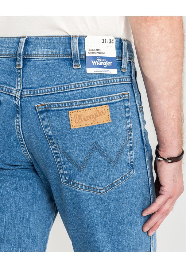 Wrangler - WRANGLER TEXAS MĘSKIE SPODNIE JEANSOWE JEANSY GOOD SHOT W121HRZ93 112330691