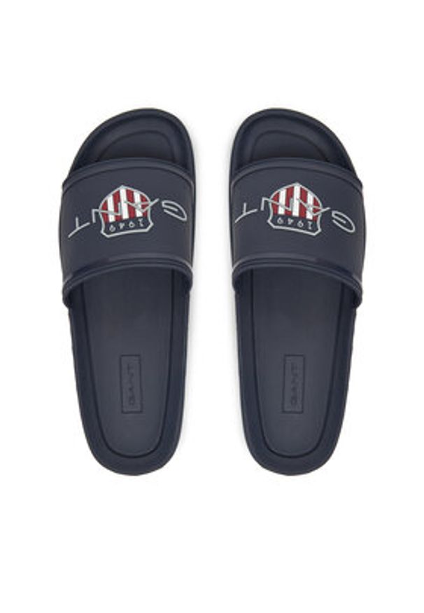 GANT - Gant Klapki 30639894 Granatowy. Kolor: niebieski