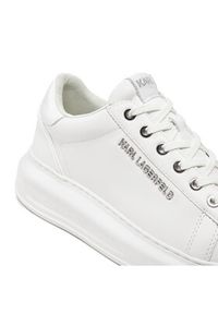 Karl Lagerfeld - KARL LAGERFELD Sneakersy KL62525N Biały. Kolor: biały. Materiał: skóra #6