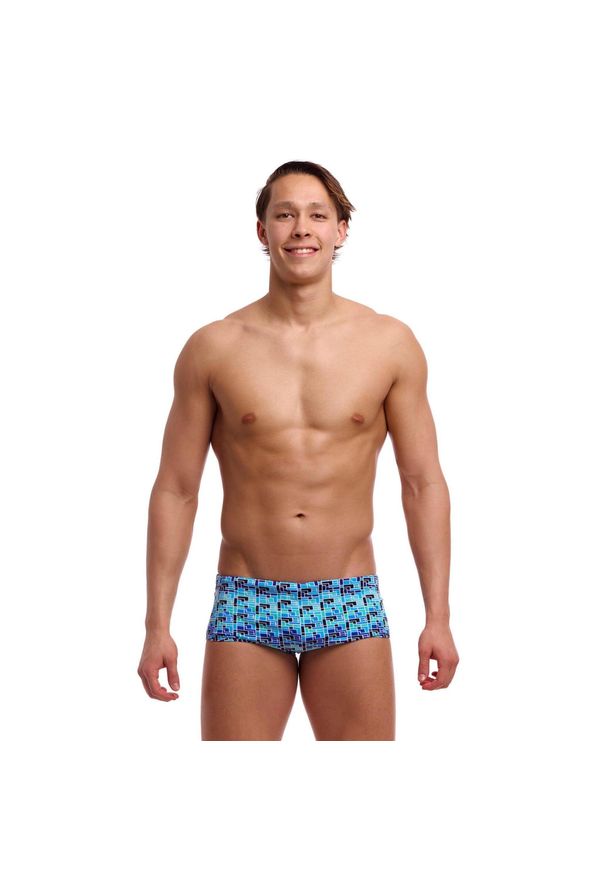 FUNKY TRUNKS - Trunki męskie Funky Trunks Jack Stack - sidewinder. Kolor: niebieski