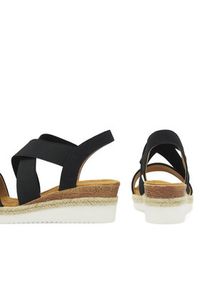 Clara Barson Espadryle Aussie WS2189-26 Czarny. Kolor: czarny. Materiał: materiał #2