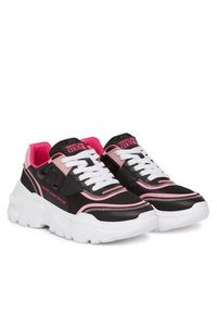 Versace Jeans Couture Sneakersy 78VA3SC4 Czarny. Kolor: czarny. Materiał: skóra #4