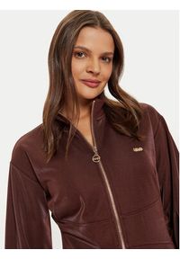 Liu Jo Sport Sukienka codzienna TF4261 J4751 Brązowy Regular Fit. Okazja: na co dzień. Kolor: brązowy. Materiał: syntetyk. Typ sukienki: sportowe, proste. Styl: sportowy, casual #3