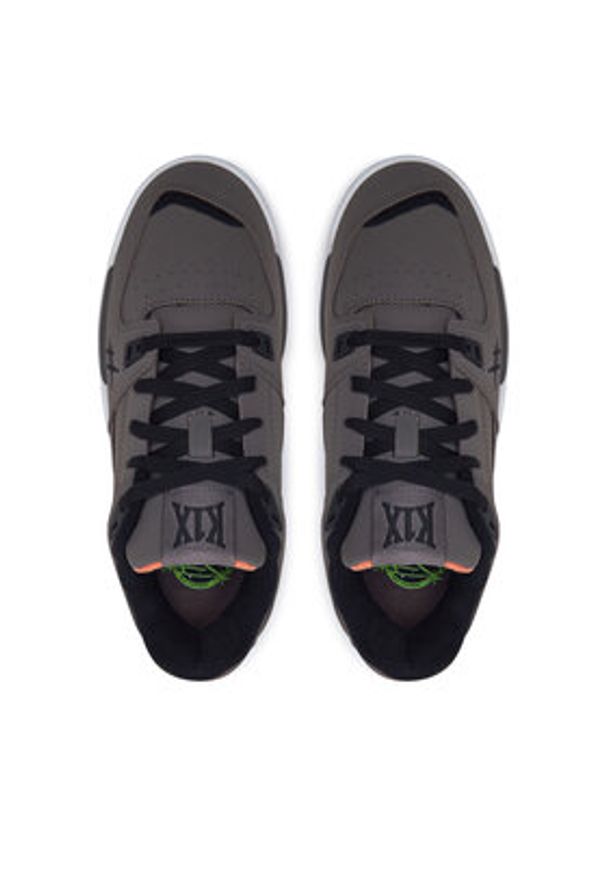 K1X Sneakersy Glide Gk 10840062 Brązowy. Kolor: brązowy. Materiał: skóra, nubuk