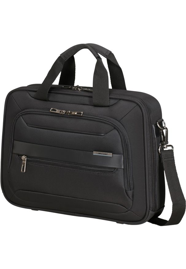 Samsonite Vectura Evo Bailhandle 14.1'' czarny. Kolor: czarny. Materiał: materiał. Styl: elegancki