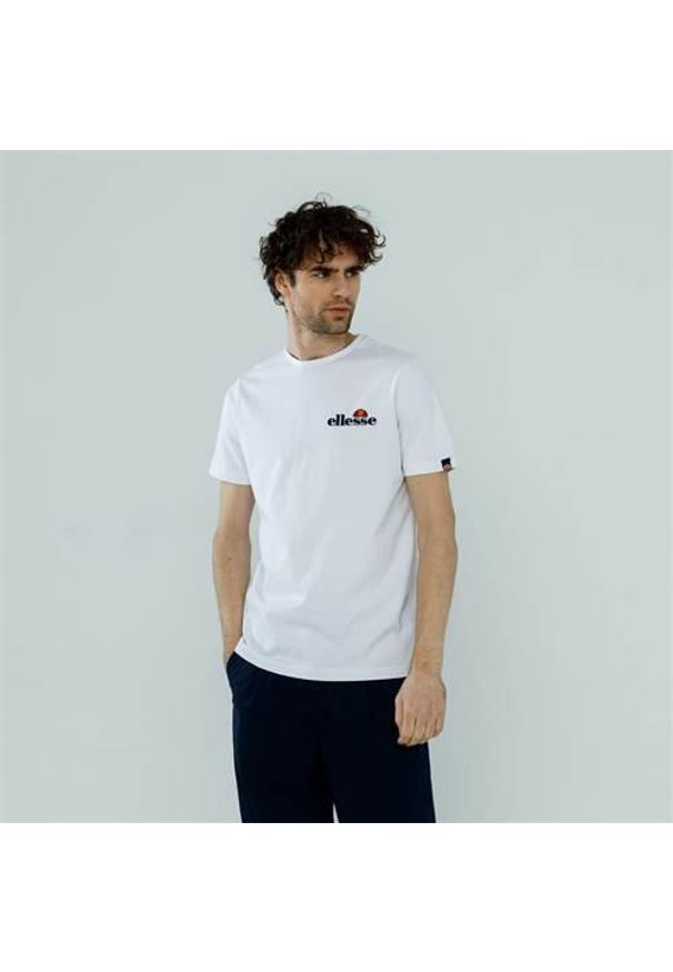 Koszulka sportowa męska Ellesse Voodoo. Kolor: biały. Długość rękawa: krótki rękaw. Długość: krótkie