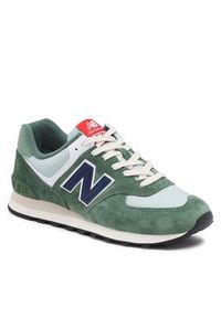 New Balance Sneakersy U574HGB Zielony. Kolor: zielony. Materiał: zamsz, skóra. Model: New Balance 574 #4