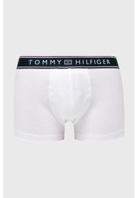 TOMMY HILFIGER - Tommy Hilfiger - Bokserki. Kolor: biały. Materiał: bawełna, materiał, dzianina, elastan. Wzór: gładki #1