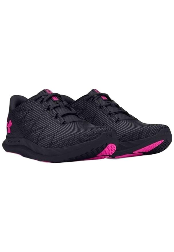 Buty do biegania damskie Under Armour Charged Speed Swift downpourdownpourstream. Kolor: niebieski, szary, wielokolorowy. Sport: bieganie