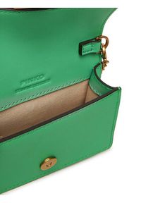 Pinko - PINKO Torebka Love One Micro C . AI 24-25 PCPL 100064 A0F1 Zielony. Kolor: zielony. Materiał: skórzane