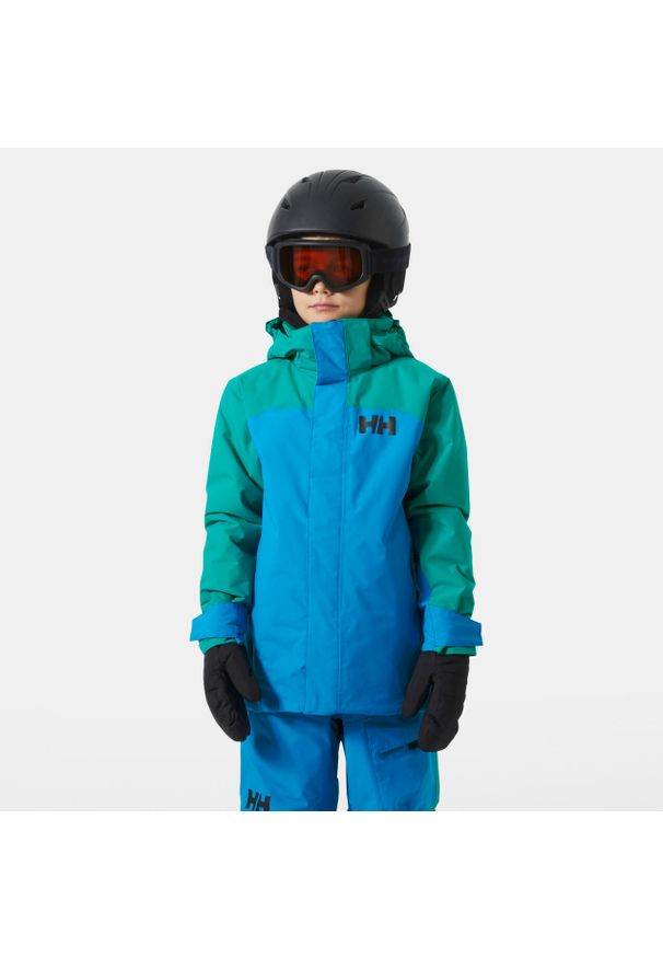 Dziecięca kurtka narciarska Helly Hansen Level. Kolor: niebieski. Sezon: zima. Sport: narciarstwo