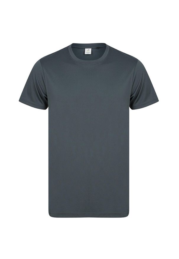 TOMBO - Koszulka Z Poliestru Z Recyklingu Dla Dorosłych Unisex. Kolor: szary, brązowy, wielokolorowy. Materiał: poliester. Sport: turystyka piesza