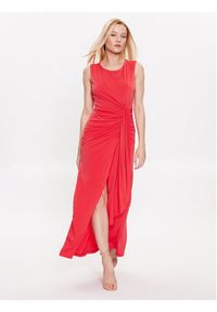 Rinascimento Sukienka wieczorowa CFC0114288003 Czerwony Regular Fit. Kolor: czerwony. Materiał: syntetyk. Styl: wizytowy #5
