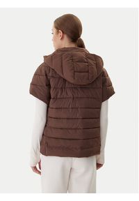 EA7 Emporio Armani Bezrękawnik 7W000477 AF12476 U6063 Brązowy Regular Fit. Kolor: brązowy. Materiał: syntetyk. Długość rękawa: bez rękawów