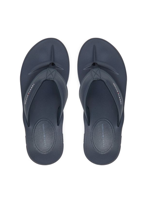 TOMMY HILFIGER - Japonki Tommy Hilfiger. Kolor: niebieski