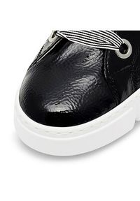 Rieker Sneakersy N59A2-00 Czarny. Kolor: czarny. Materiał: skóra #8